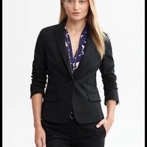 Banana Republic Classic Black Blazer